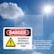 Signmission Hazardous Materials Handle With Care Danger Sign, Plastic, 10in W x 7in L, 2PK OS-2PACK-DS-P-710-L-1316 - alternate 4
